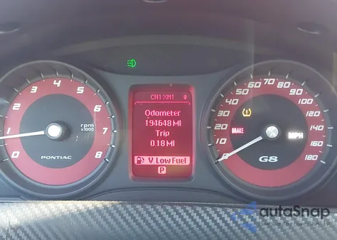 2009 Pontiac G8 Gt z USA, uszkodzony, nr VIN 6G2EC57Y39L303251